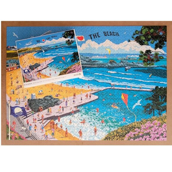 WE LOVE THE BEACH by Colorcraft JIGSAW PUZZLE 1000 pieces - Picture 6 of 9